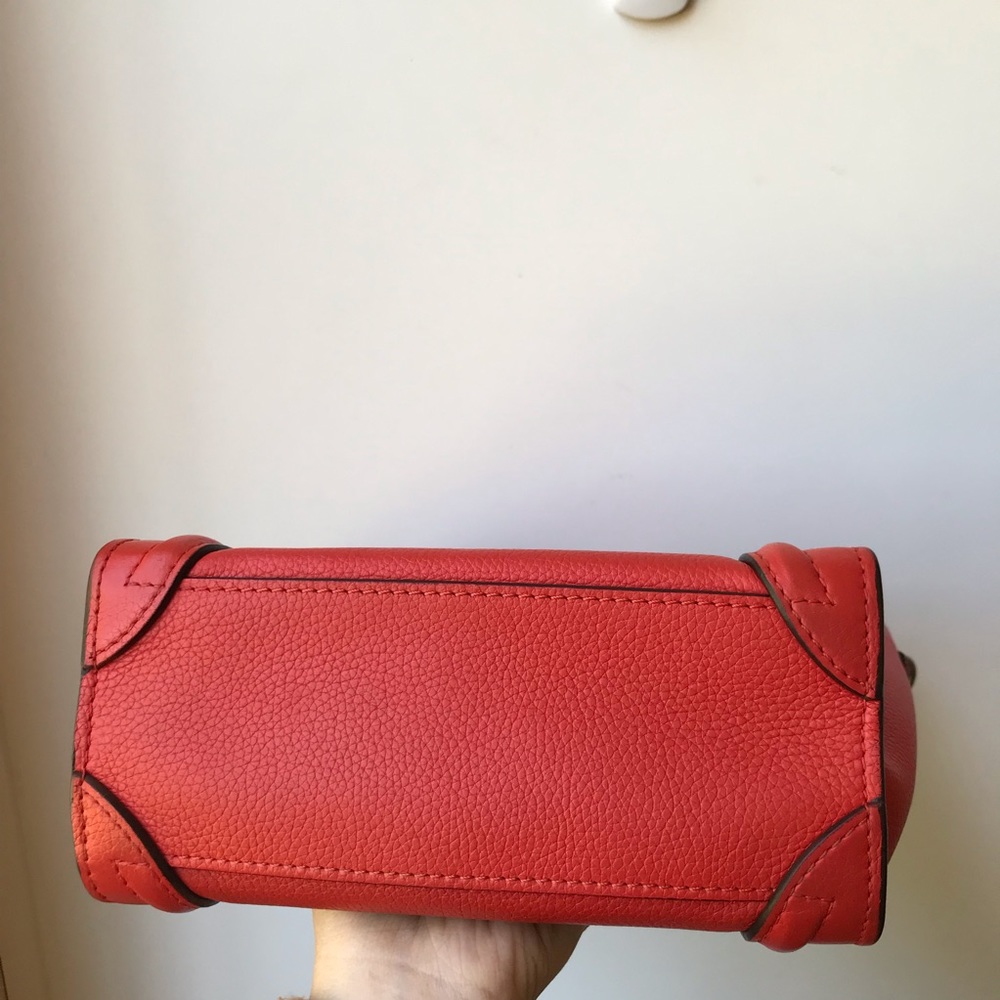 SOLD Celine nano luggage in grainy leather - Picture 5 of 8